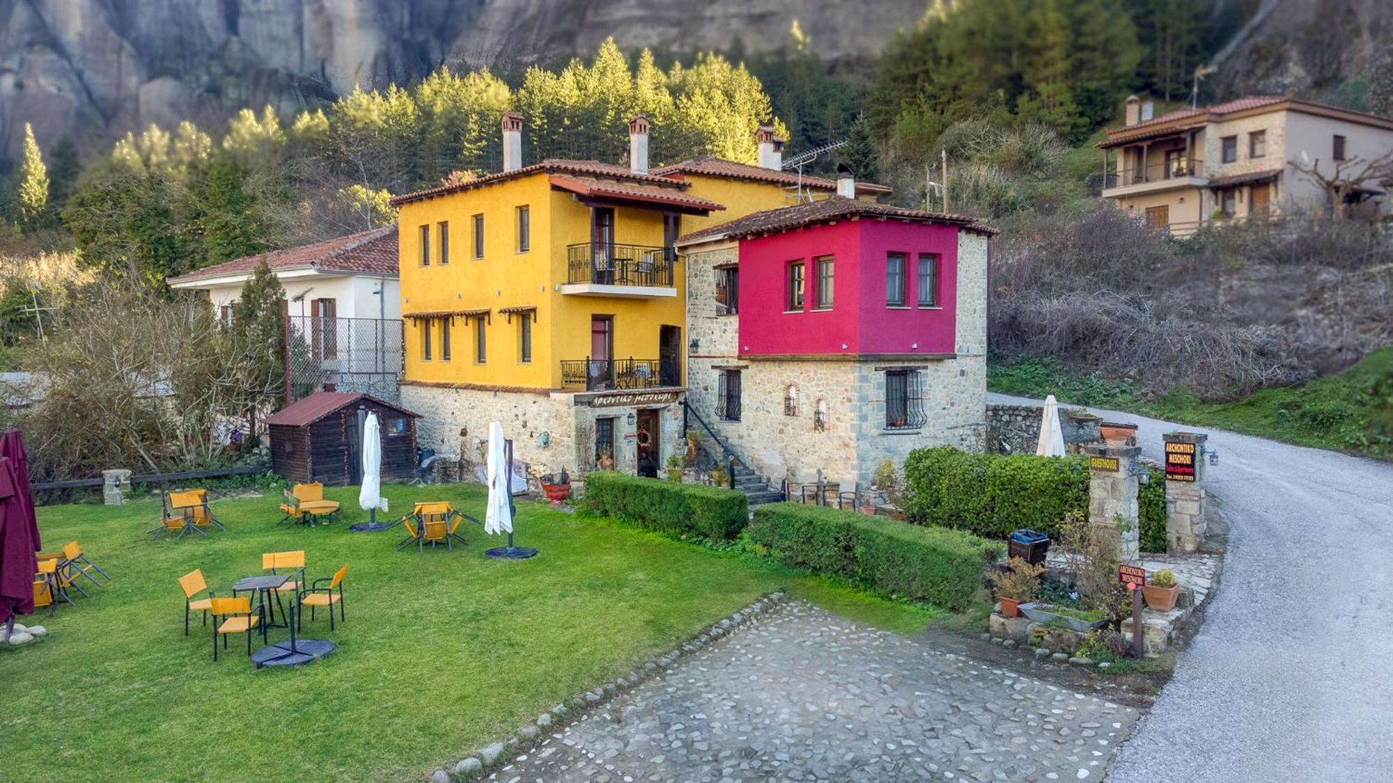 Archontiko Mesohori Meteora Hotell Kalampaka Exteriör bild